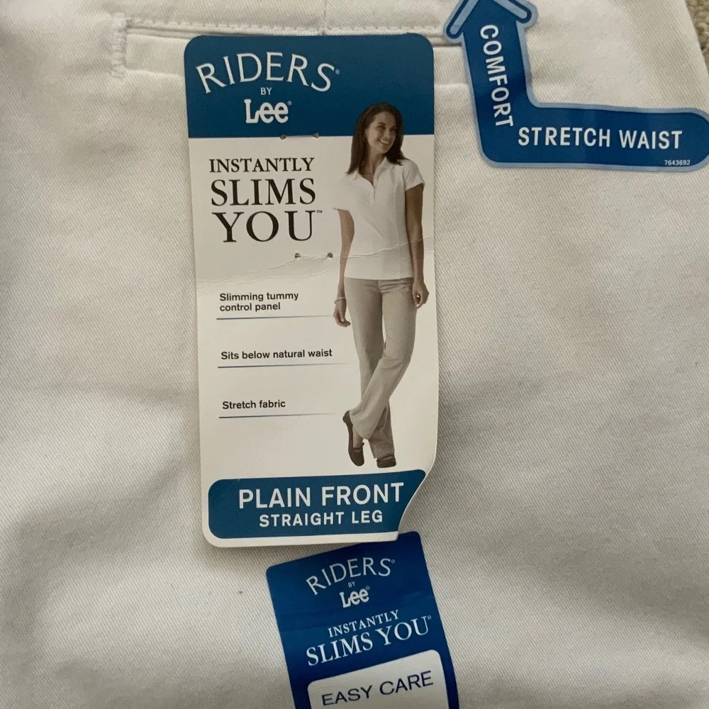 Riders by Lee Jeans, 6M, White, NWT - Picture 5 of 5